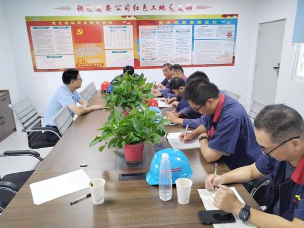 公司開展第三季度安全、環(huán)保、消防綜合檢查 